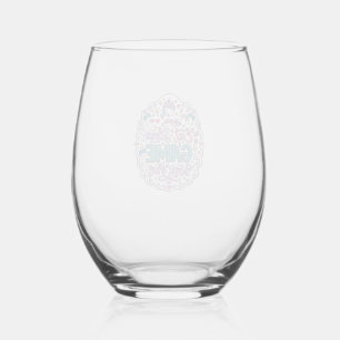 Vaso De Vino Cuerno Eat Sleep Game Unicorn Impresión Juguetona 