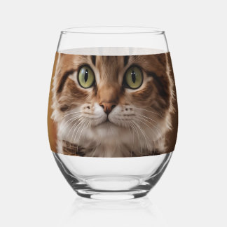 Vaso De Vino Cute Kitten