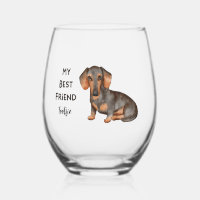 Dachshund Mi Mejor Amigo Nombre Personalizado 