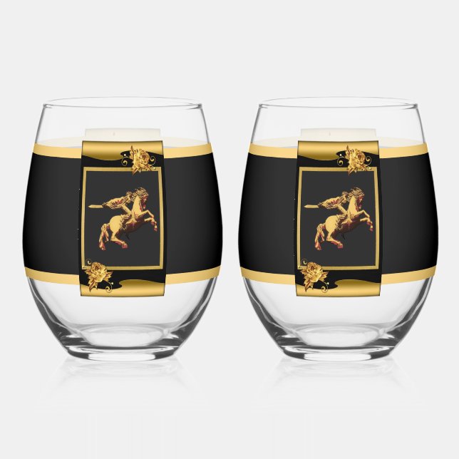 Vaso De Vino David de Sassoun Drinkware Set (Anverso)