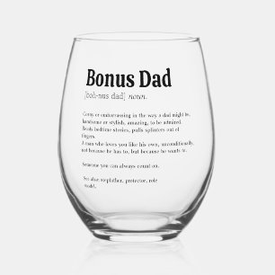 Vaso De Vino Definición de padrastro de Bonus Dad