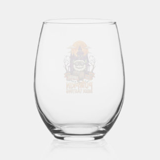 Vaso De Vino Degustación de cerveza de calabaza de Halloween em
