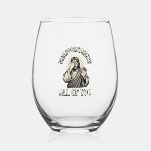 Vaso De Vino Desilusiones Divertidas Todos Ustedes Grabado Anti