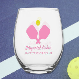 Vaso De Vino Dinker personalizado divertido
