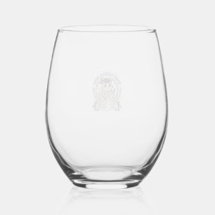 Vaso De Vino Diseño de camiseta de gato lindo de música clásica