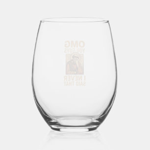 Vaso De Vino Diseño de camiseta divertida vintage religiosa de 