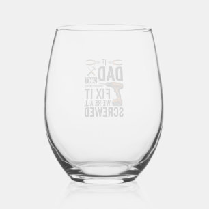 Vaso De Vino Diseño de vector de cita de herramienta atornillad