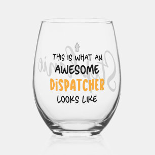Vaso De Vino Dispatcher divertida e impactante