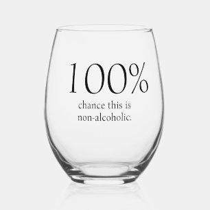 Vaso De Vino Divertido No alcohólico