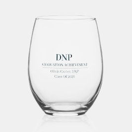 Vaso De Vino Doctor en Práctica de Enfermería Nombre Personaliz