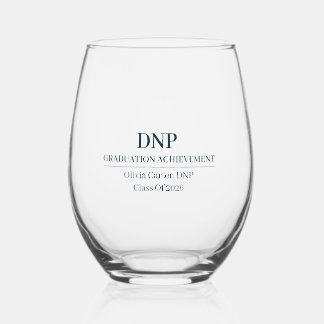 Vaso De Vino Doctor en Práctica de Enfermería Nombre Personaliz