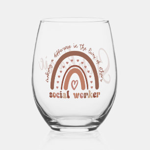 Vaso De Vino Duelo de graduación por agradecimiento de personal