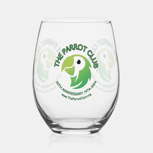 Vaso De Vino El 50 aniversario del Parrot Club (Anverso)