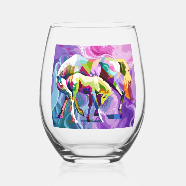 Vaso De Vino El amor de la madre (Anverso)