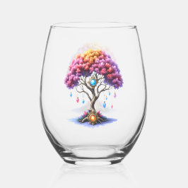 Vaso De Vino El Árbol Celestial del Devenir.