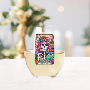 Vaso De Vino El gusano de los libros
