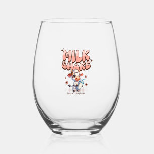 Vaso De Vino El timo de leche lindo Lover Pequeño ternera conge