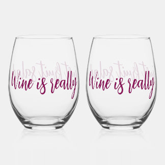 Vaso De Vino El vino es solo ensalada de frutas