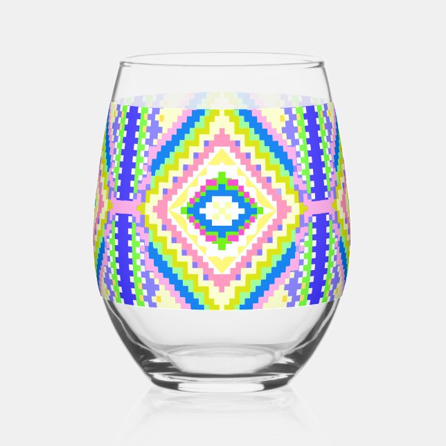 Vaso De Vino Electric Sky Weaver (Anverso)
