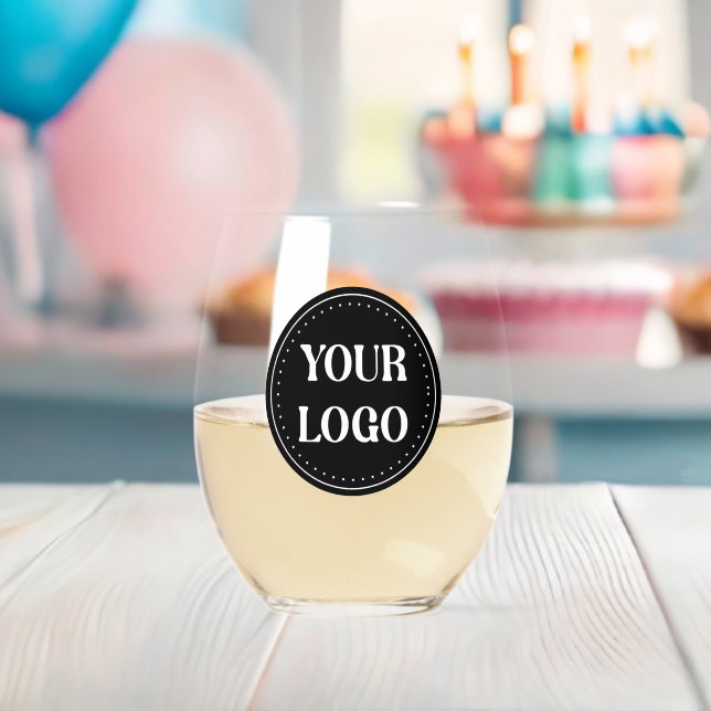Vaso De Vino elegante, moderno, refinado y editable. (Insitu (Baby Shower))