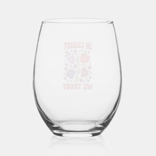 Vaso De Vino En Cristo Confiamos Diseño Floral Cristiano Vector
