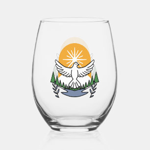 Vaso De Vino En el espíritu de Dios que levantamos - Fe y liber
