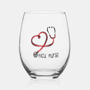 Vaso De Vino Enfermero de enfermeras de la NICU - NICU Nurse Sh