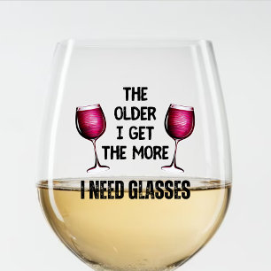 Vaso De Vino Es Gracioso Conseguir Viejos Vinos De Humor Necesi
