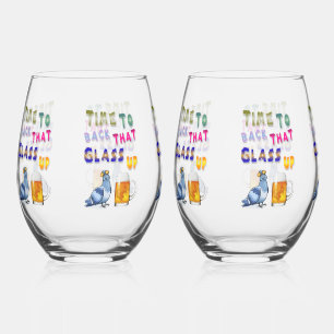 Vaso De Vino Es Hora De Volver Al Cristal