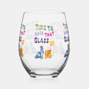 Vaso De Vino Es Hora De Volver Al Cristal