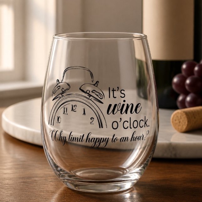 Vaso De Vino Es hora del vino (Subido por el creador)