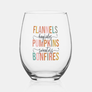 Vaso De Vino Es otoño de nuevo