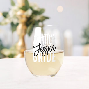 Vaso De Vino Escritura de firma de monograma de la madre de la