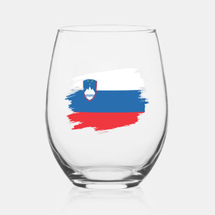 Vaso De Vino Eslovenia, Bandera Eslovena