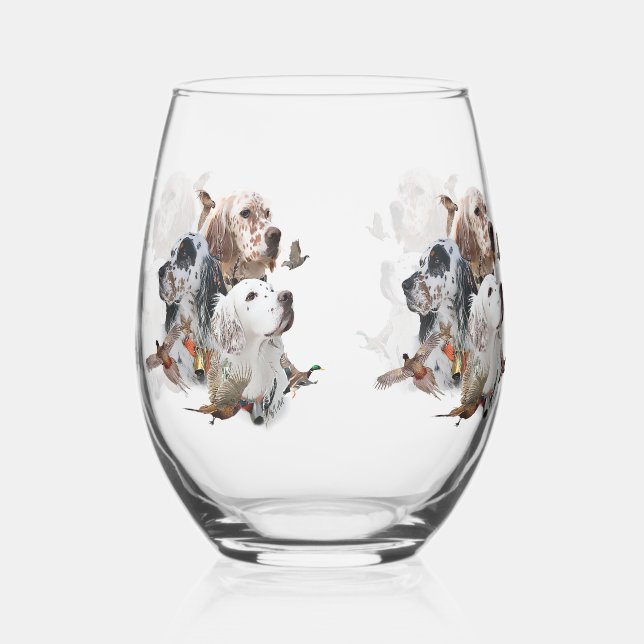 Vaso De Vino Establecimientos de inglés (Reverso )
