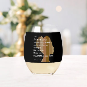 Vaso De Vino Estilo de cristalería: Copa de vino sin tallo, Jue