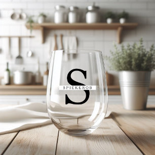Vaso De Vino 'Estoy bien, todo está bien' Vidrio de vino"