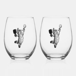 Vaso De Vino Estrella del baloncesto