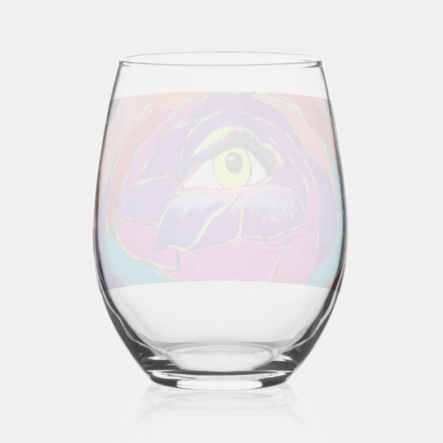 Vaso De Vino Excelencia Floreciente (Anverso)