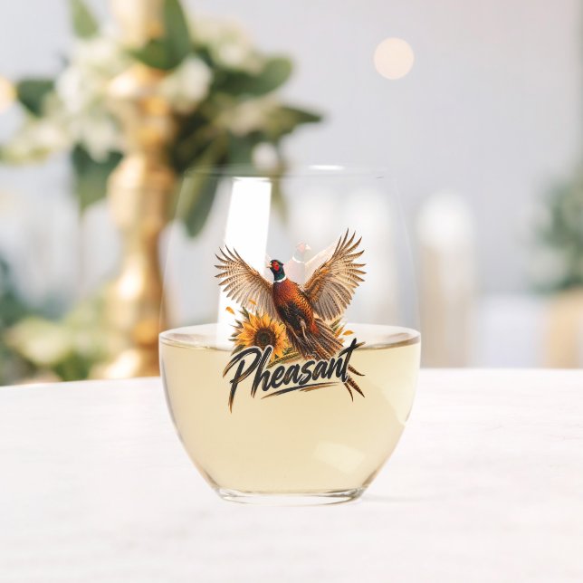 Vaso De Vino Faisán  (Insitu (Boda))