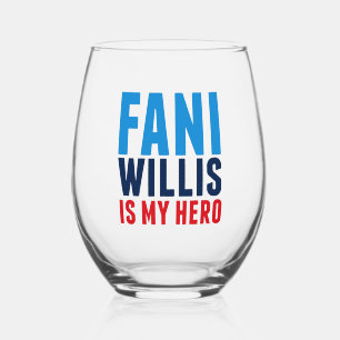 Vaso De Vino Fani Willis es mi héroe