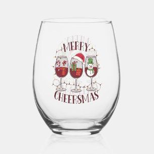 Vaso De Vino Festividad Feliz fiesta de beber navidad