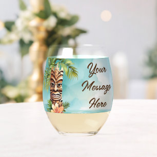 Vaso De Vino Fiesta Tropical de Tiki