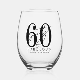 Vaso De Vino Fifty 60th Birthday