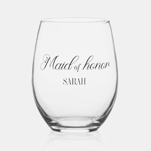 Vaso De Vino Fines de semana de Bachelorette de la Brigada de H