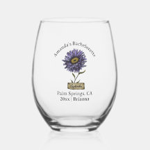 Flor de cumpleaños de soltera Septiembre Aster