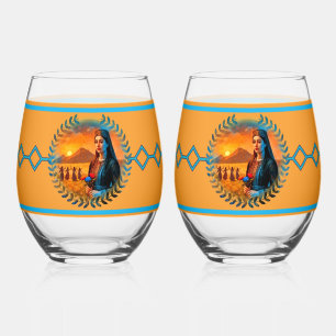Vaso De Vino Flores de juego de bebidas de Armenia