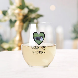 Vaso De Vino Foto de Fur Mom Cat