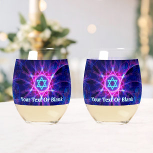 Vaso De Vino Fractal Magen Bet