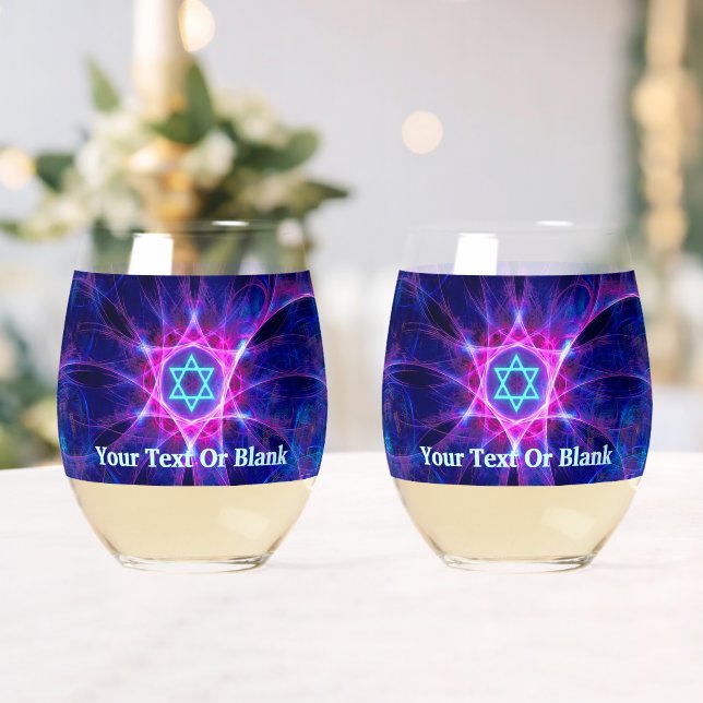 Vaso De Vino Fractal Magen Bet (Insitu (Boda))
